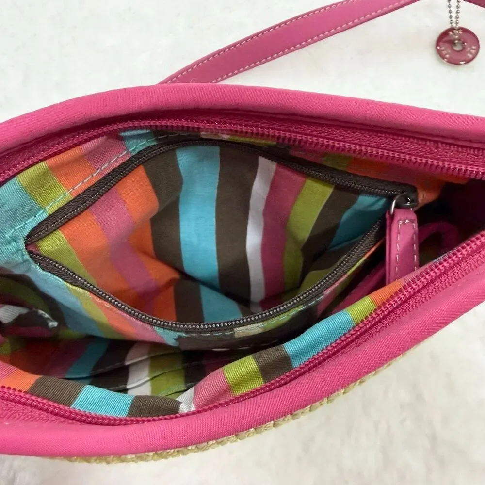 The Sak Rainbow Stripe Medium Malboro Shoulder Bag